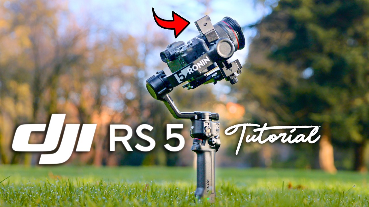 DJI RS 5  - Track AI, Modalità PRO e Funzioni NASCOSTE | TUTORIAL COMPLETO