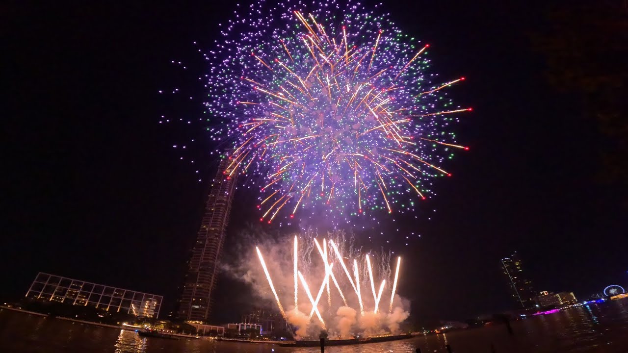 Fireworks Show Super Private Event @ Four Seasons Hotel Bangkok