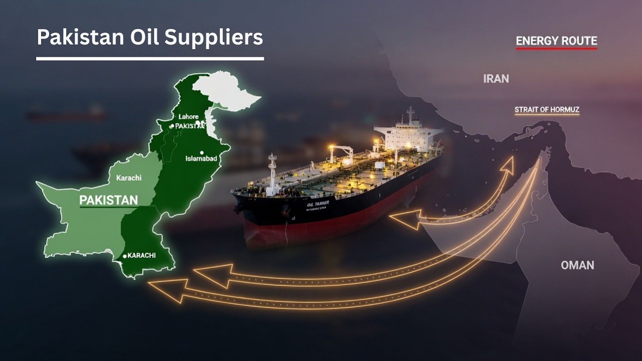 Pakistan Oil Suppliers & 70&ndash;80% Dependence on Strait of Hormuz @HistorybyHina