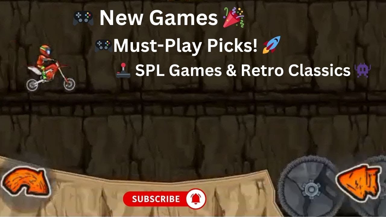 🎮 New Games 🎉  🕹️ SPL Games & Retro Classics 👾  Must-Play Picks! 🚀