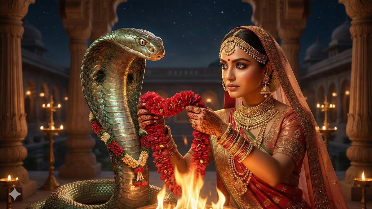 एक साँप ने की लड़की से शादी और फिर क्या हुआ || #snakelovestory
