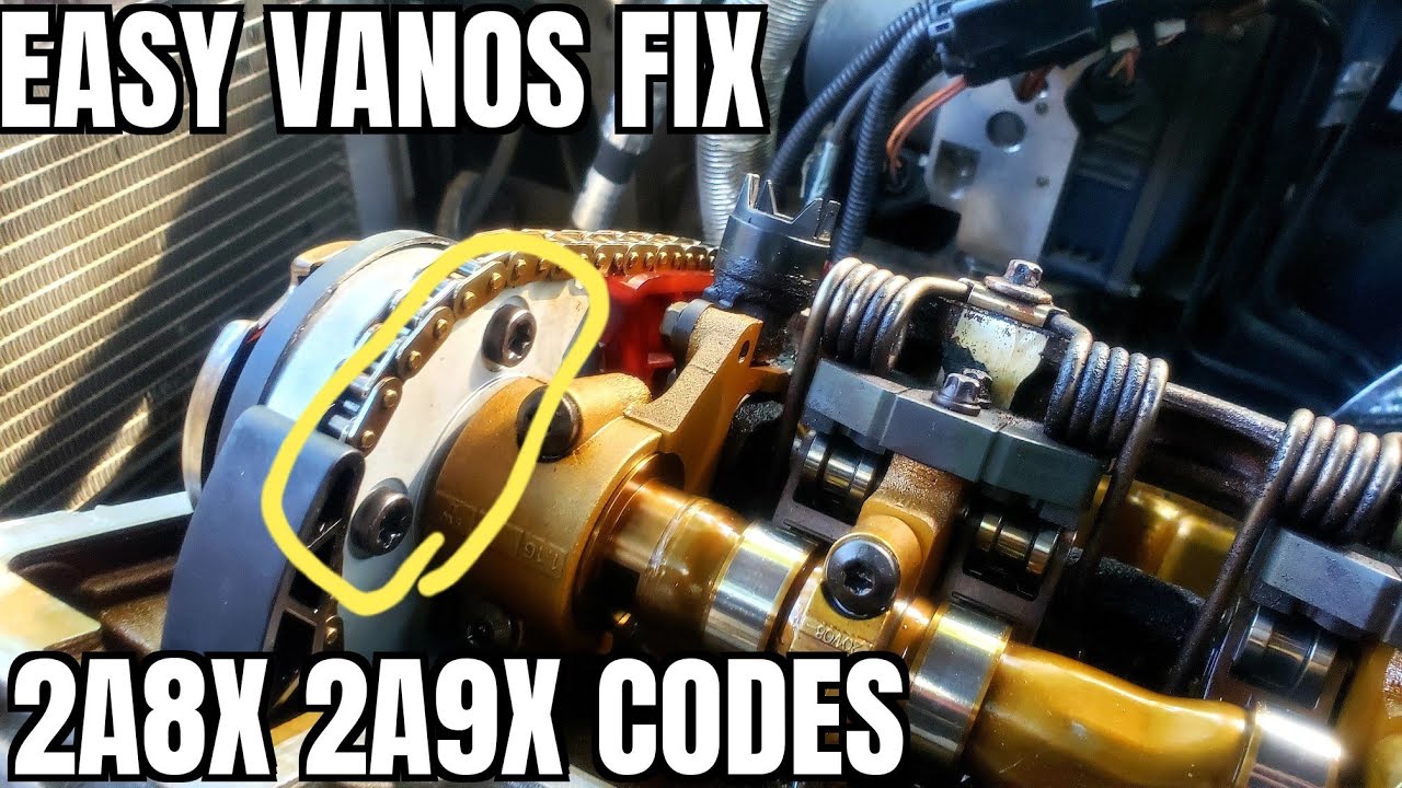 BMW Vanos Fix Replace Cam Gears Broken Bolts Didn't Bend Valves How to Diagnose 3.0 e70 e83 e90 e92