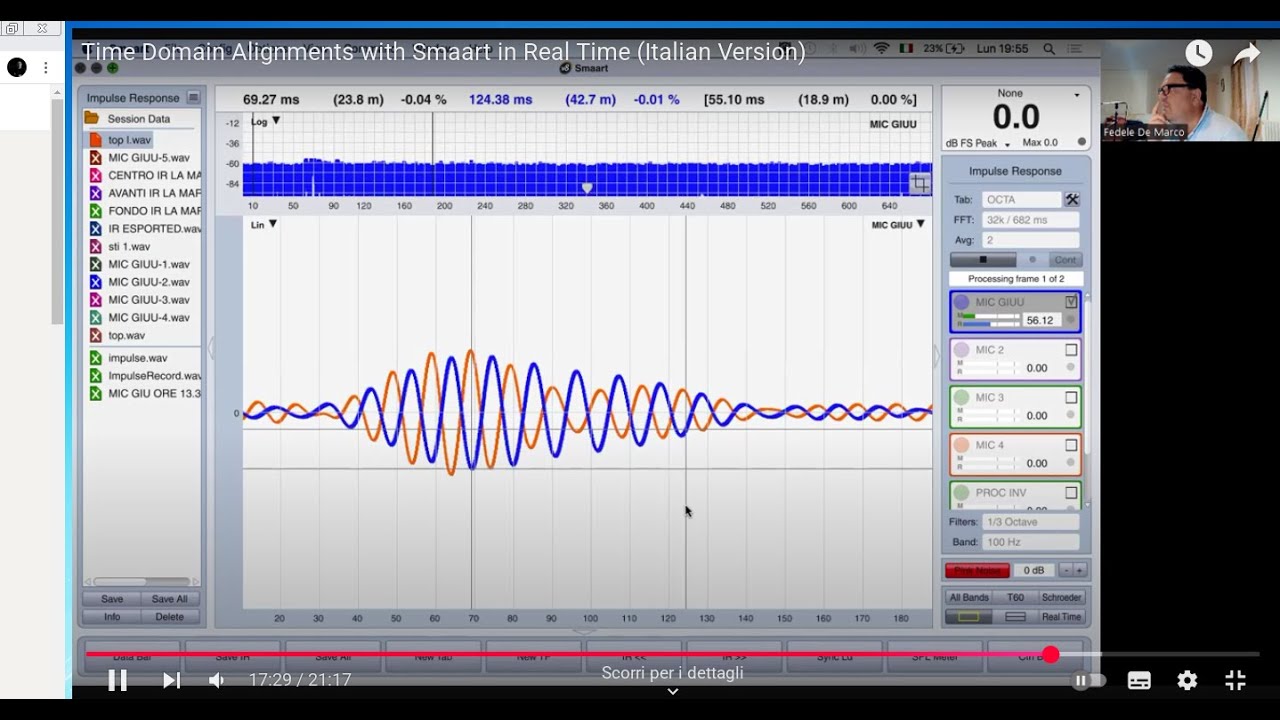 Time Domain Alignments with Smaart in Real Time (Italian Version)