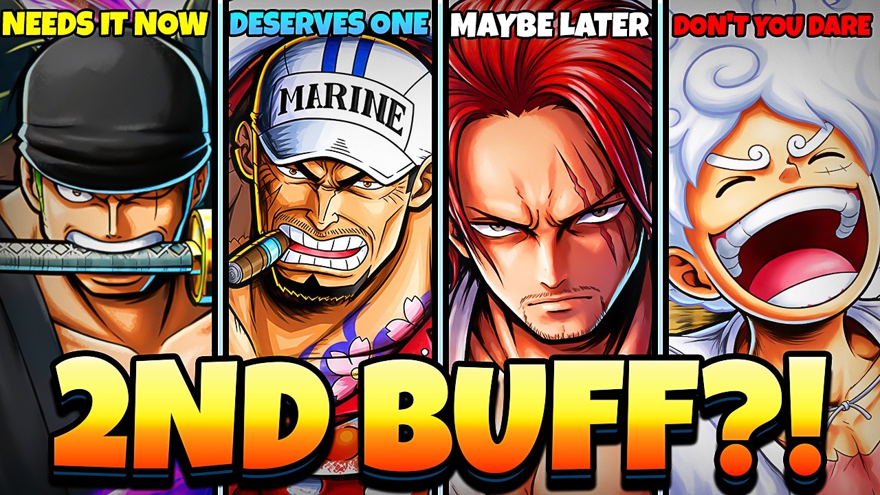 Which EX Characters ACTUALLY Need a 2nd Buff in OPBR? 💀