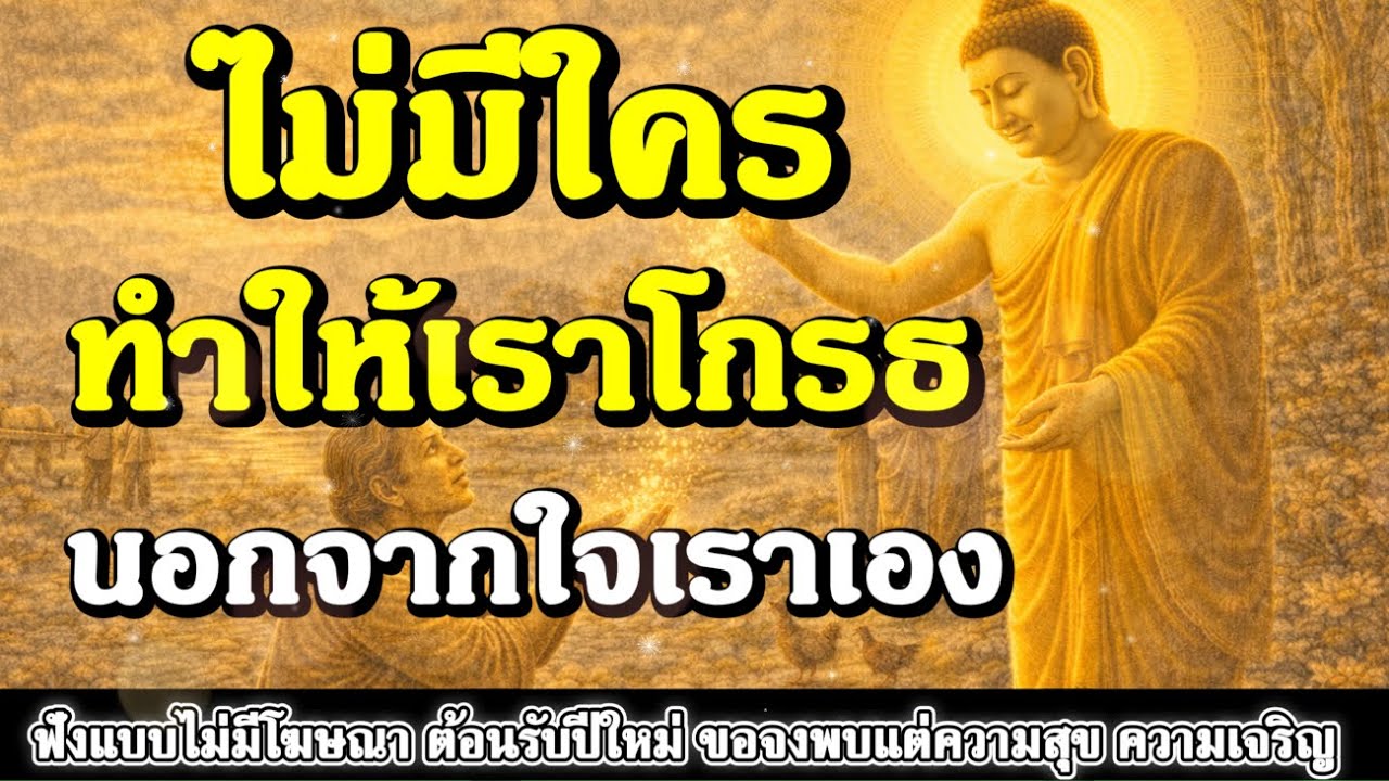 ธรรมะสอนใจ : Ep409 : ไม่มีใครทำให้เราโกรธนอกจากใจเราเอง