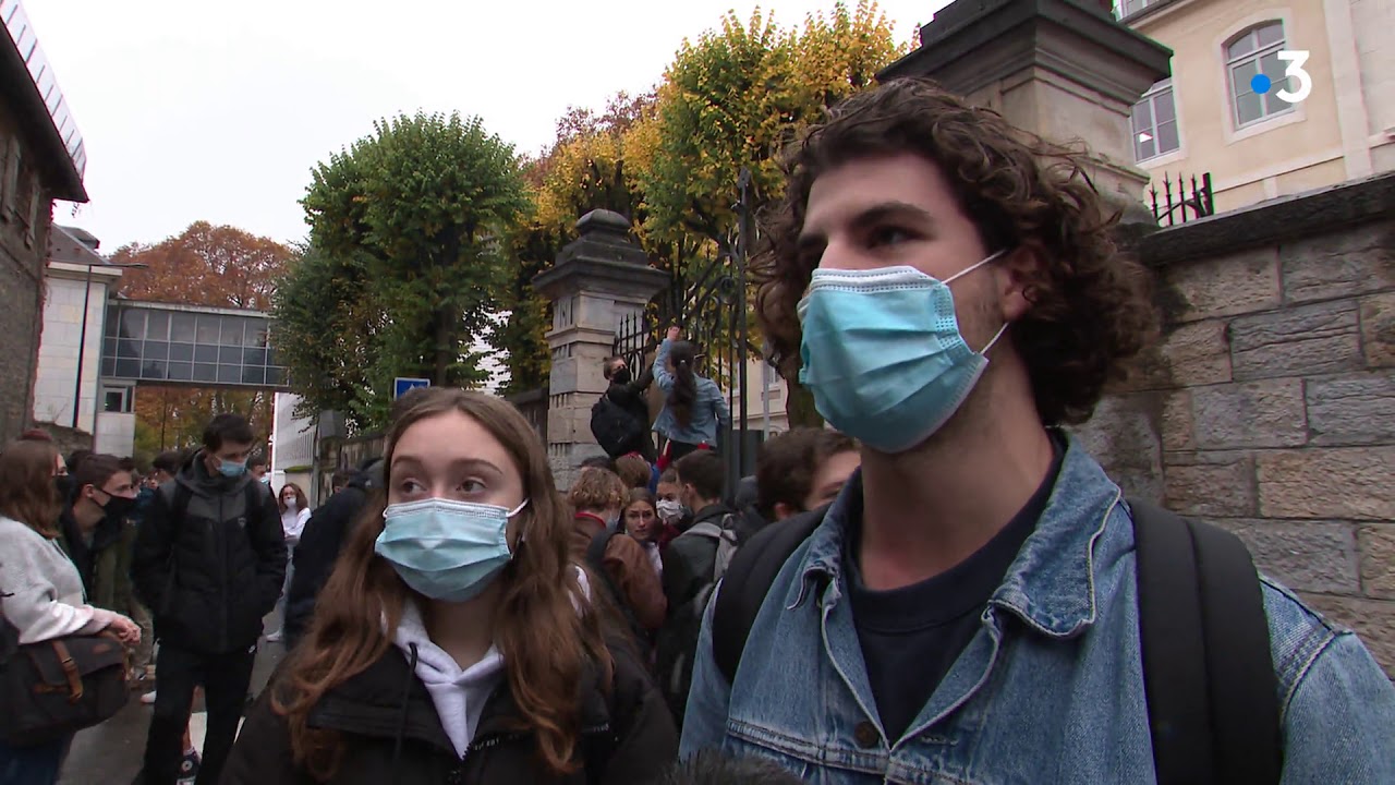 Covid-19 : blocage du lycée Pasteur de Besançon