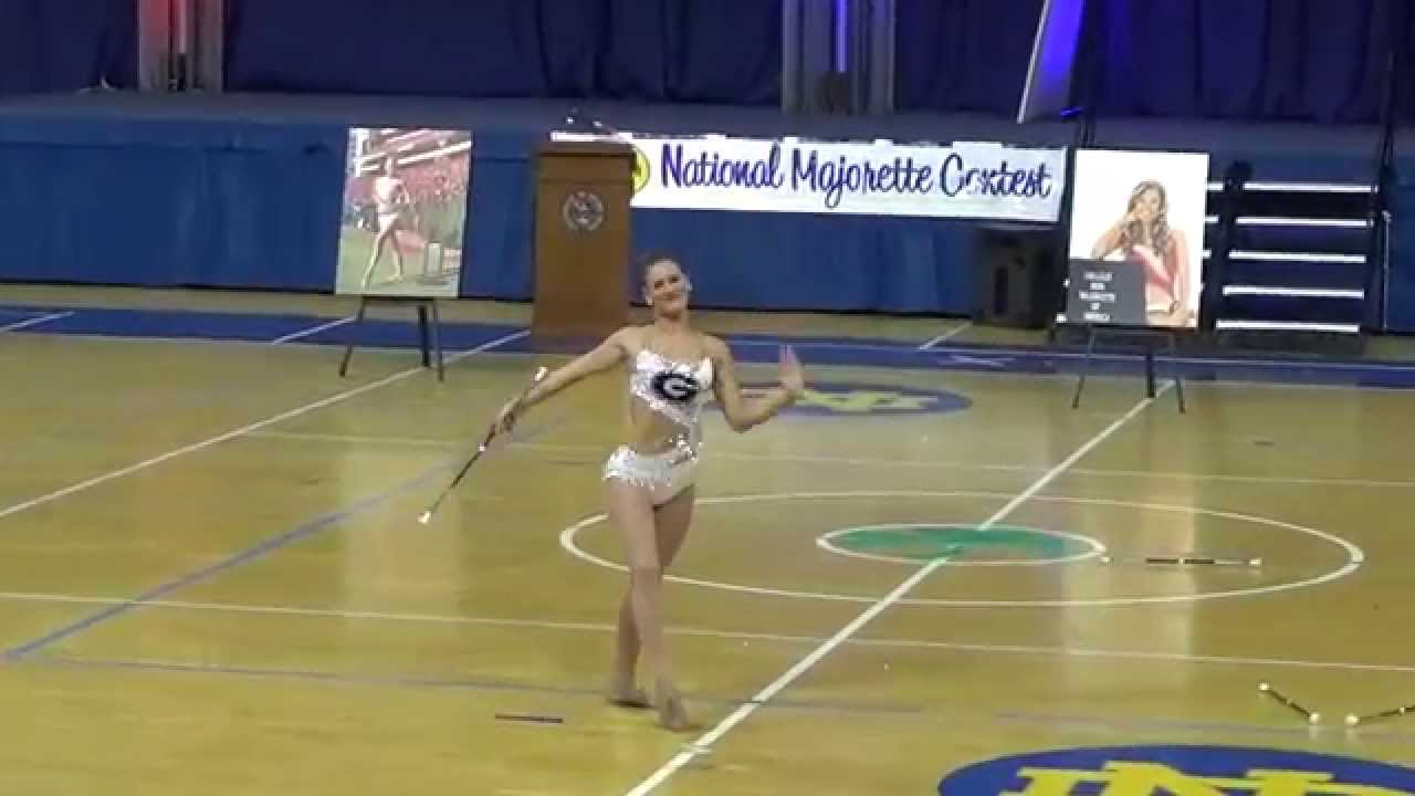 Nicole Jensen 2014 College Miss Majorette of America Farewell
