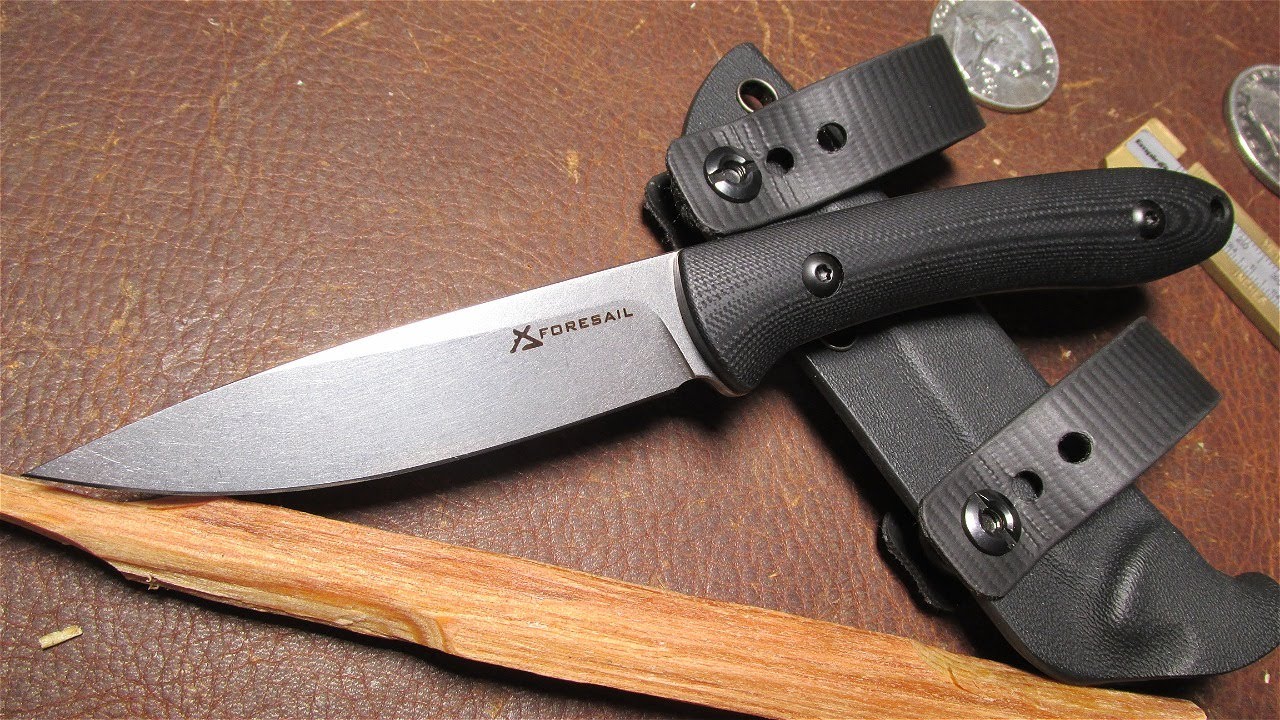 FORESAIL - A GREAT LITTLE EDC FIXED BLADE FOR UNDER $30
