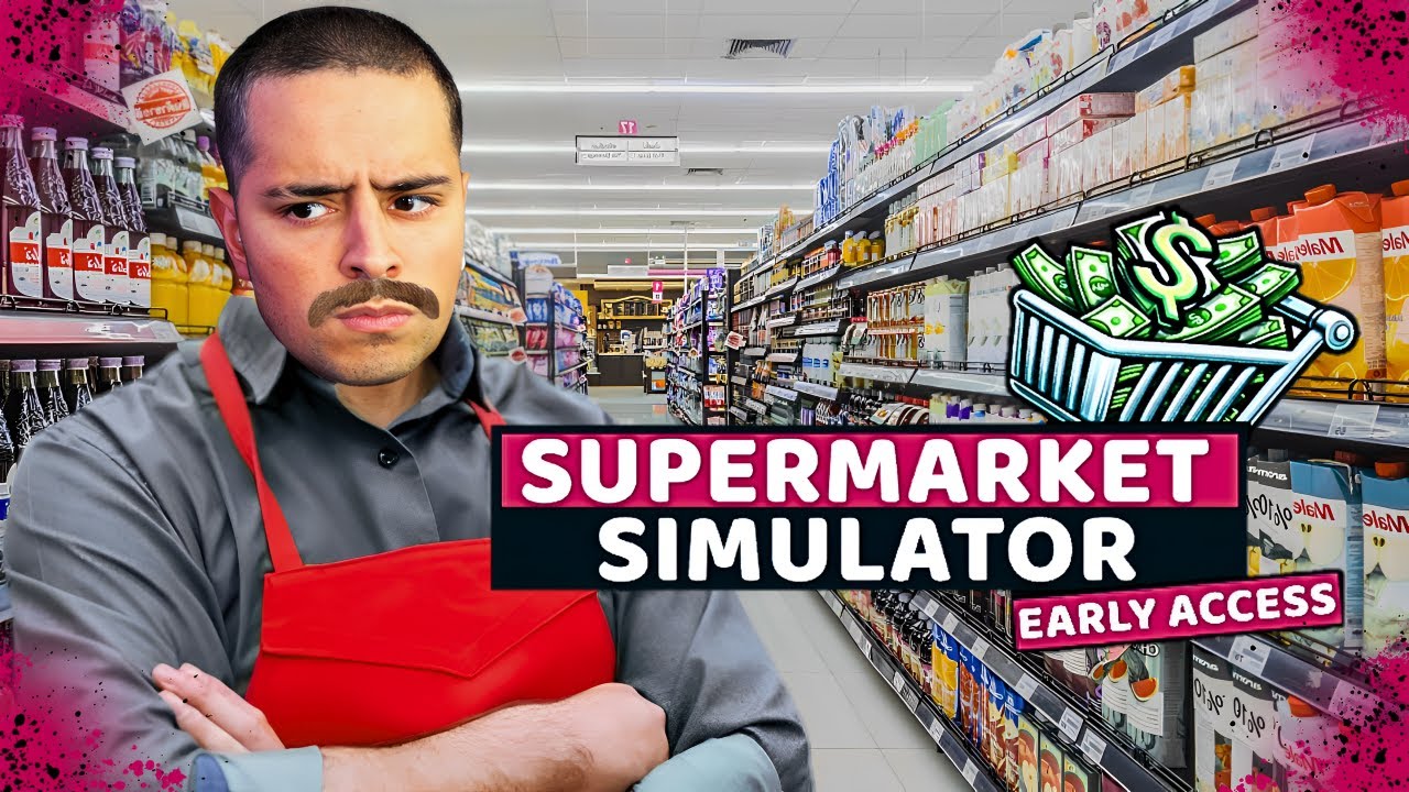 CORINGA JOGANDO SUPERMARKET SIMULATOR - COMPLETO
