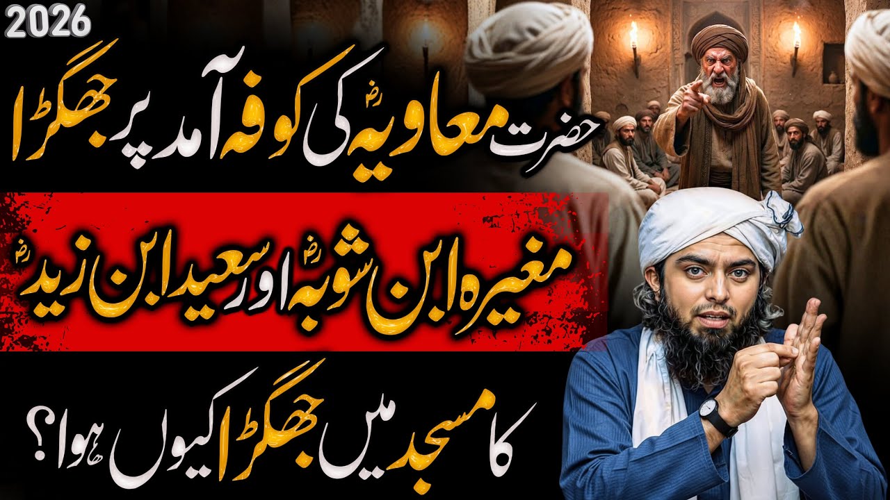 Hazrat Muawiya ki kufa Amad pa ghajhra | 3rd Fitna History | Engineer Muhammad Ali Mirza