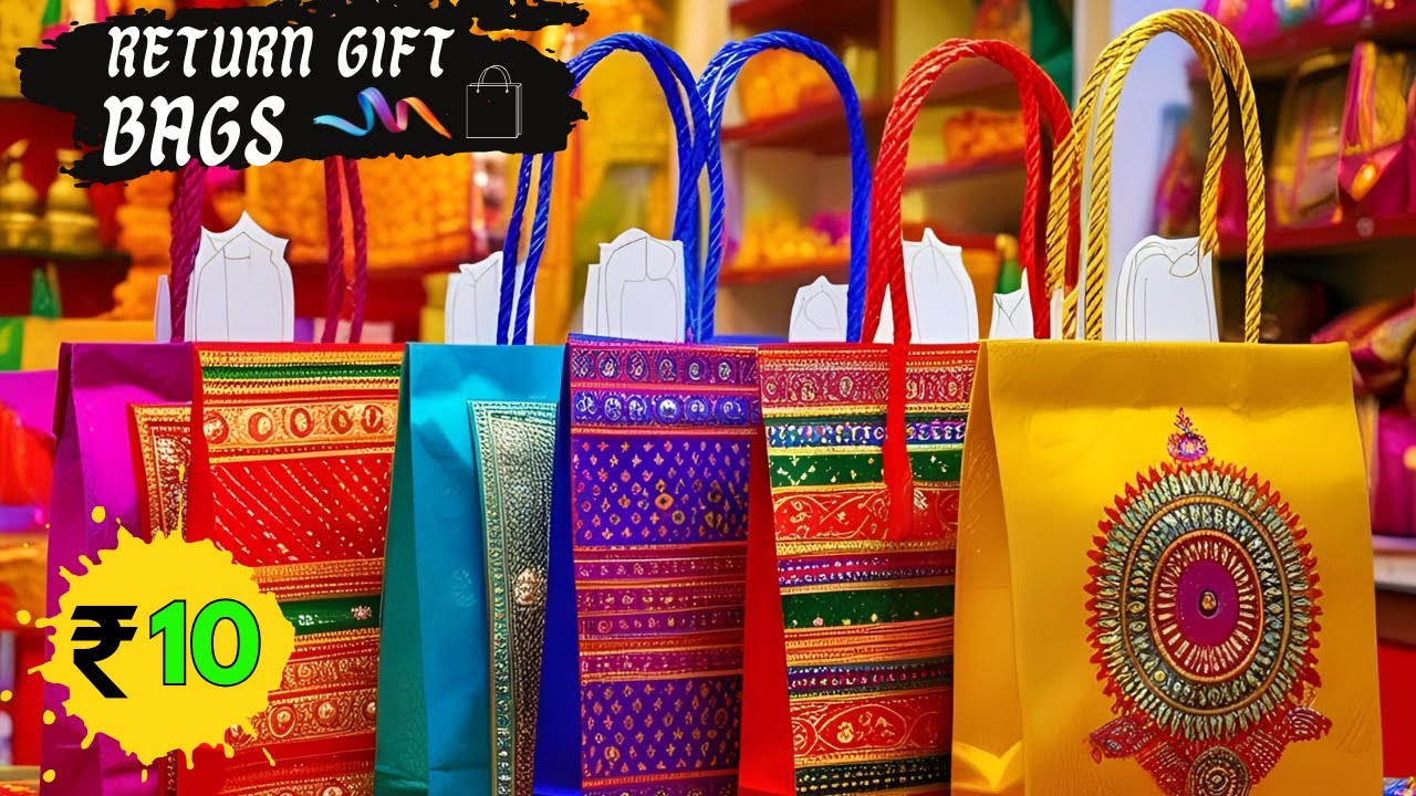 Byculla Bag Ladies Purse Wholesale Market Mumbai | Potli Bags For Wedding Return Gifts