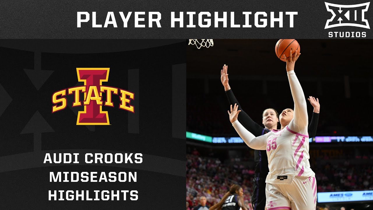 Audi Crooks Midseason Highlights | 2024-25 Big 12 Women's Basketball Highlights
