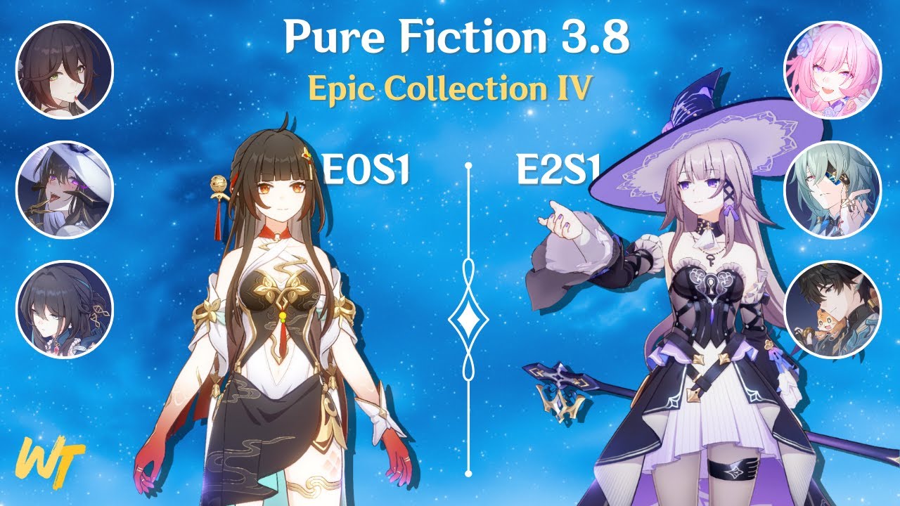 Pure Fiction v3.8 | E0S1 Lingsha / E2S1 The Herta x E2S1 Cyrene | 80000 points | Honkai: star rail