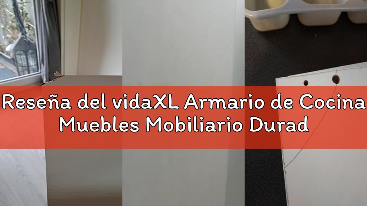 Reseña del vidaXL Armario de Cocina Muebles Mobiliario Duradero Mesa de Trabajo Almacenamiento Cuenc