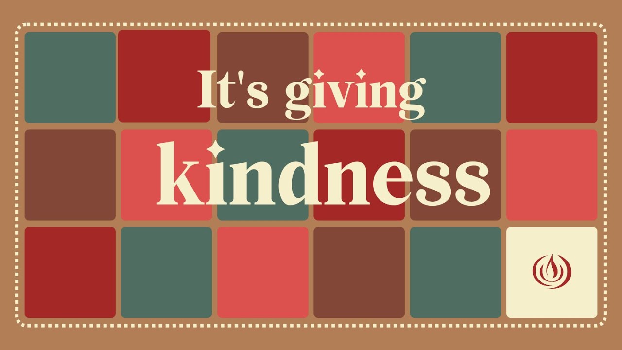 Kindness | Ps Mark Scholtz | 8 December 2024