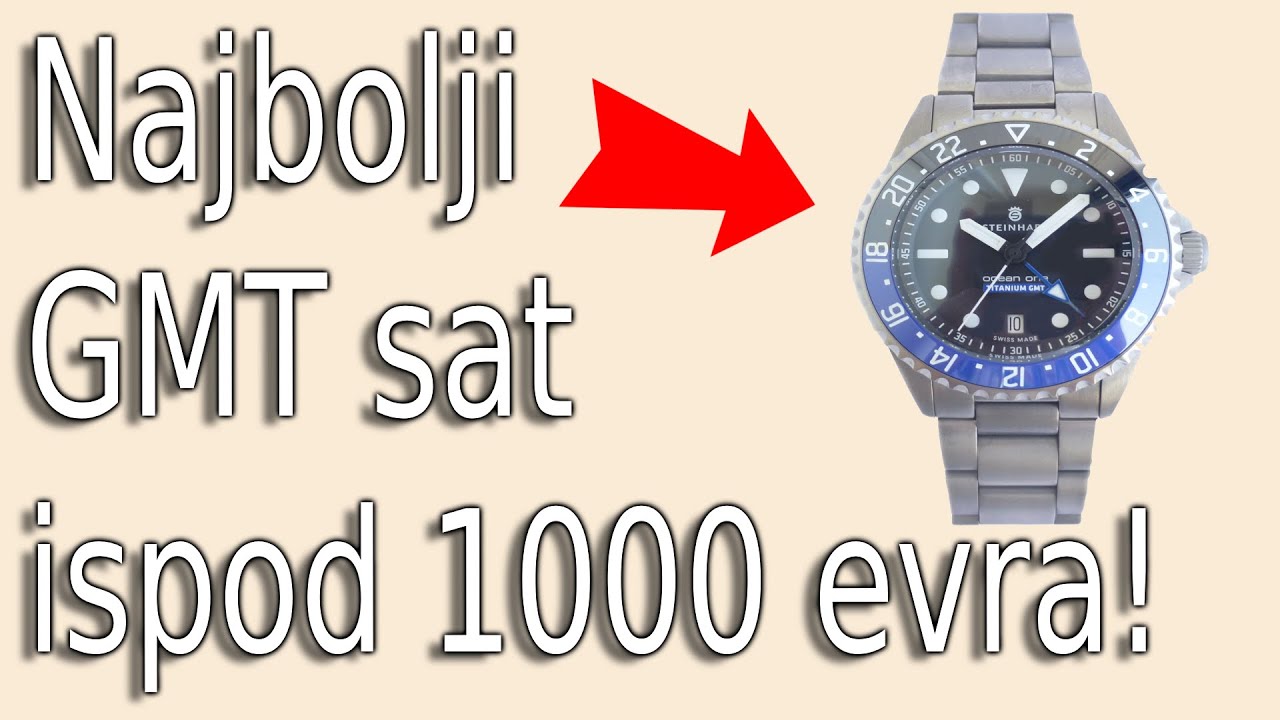 ⌚Steinhart Ocean One 39 GMT Premium-najbolji GMT sat ispod 1000 evra! Otpakivanje i recenzija (4K)⌚