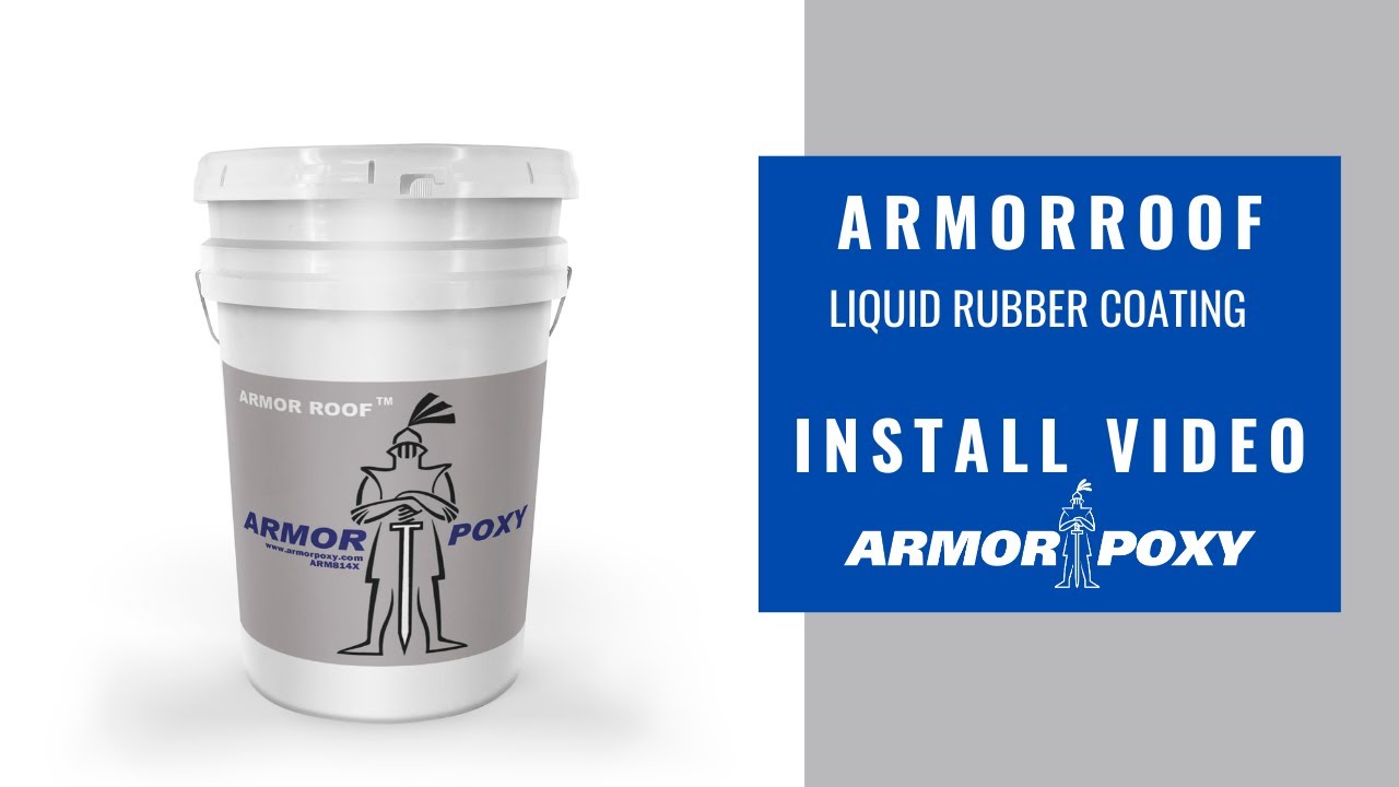 ArmorRoof Liquid Rubber Coating Roof Installation