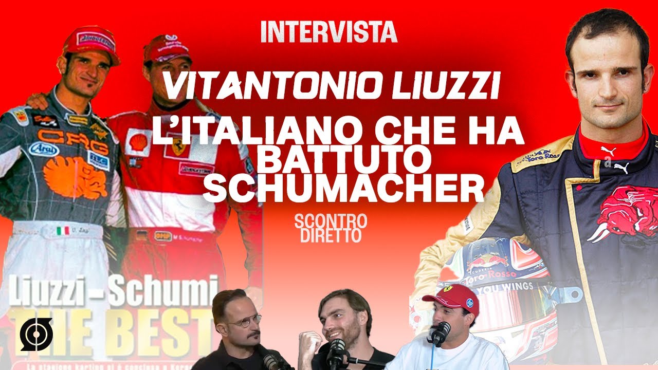 VITANTONIO LIUZZI: L&rsquo;ITALIANO CHE HA BATTUTO SCHUMACHER E HA LANCIATO LA RED BULL IN F1 | INTERVISTA