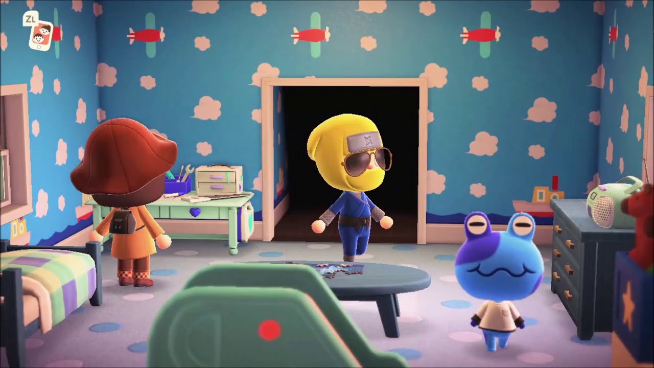 Animal Crossing New Horizons House Tour Jeremiah Villager