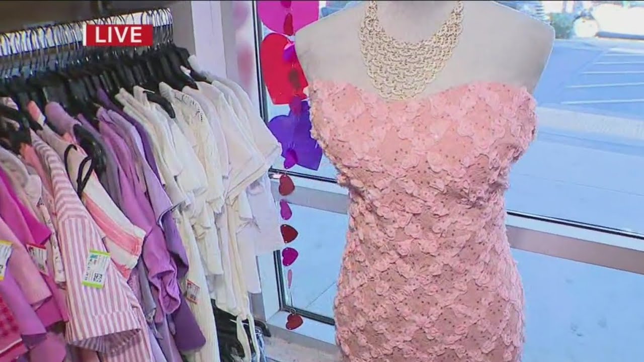 Valentine's Day outfit ideas at Goodwill