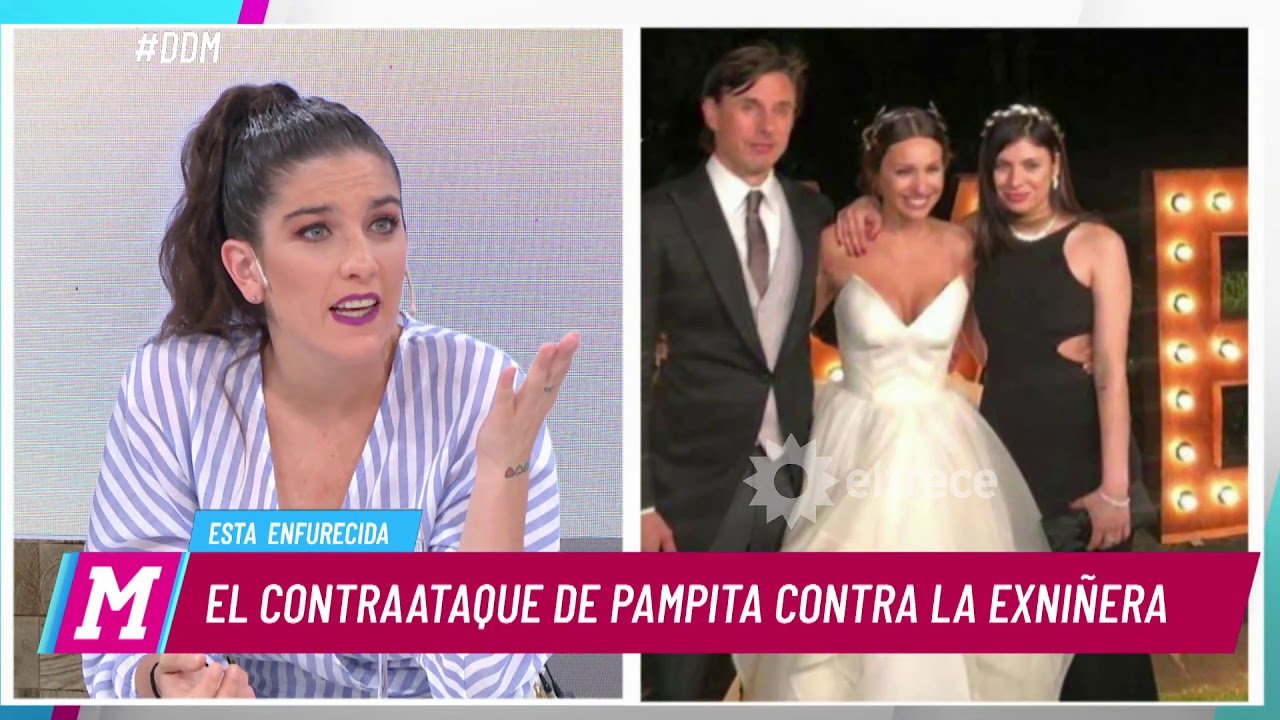 La niñera mostró algunos chats que mantenía con Pampita