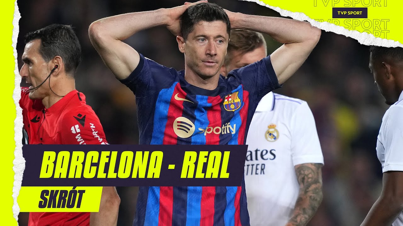 PUCHAR KR&Oacute;LA, P&Oacute;ŁFINAŁ: FC BARCELONA - REAL MADRYT, DEKLASACJA! HAT-TRICK BENZEMY | SKR&Oacute;T