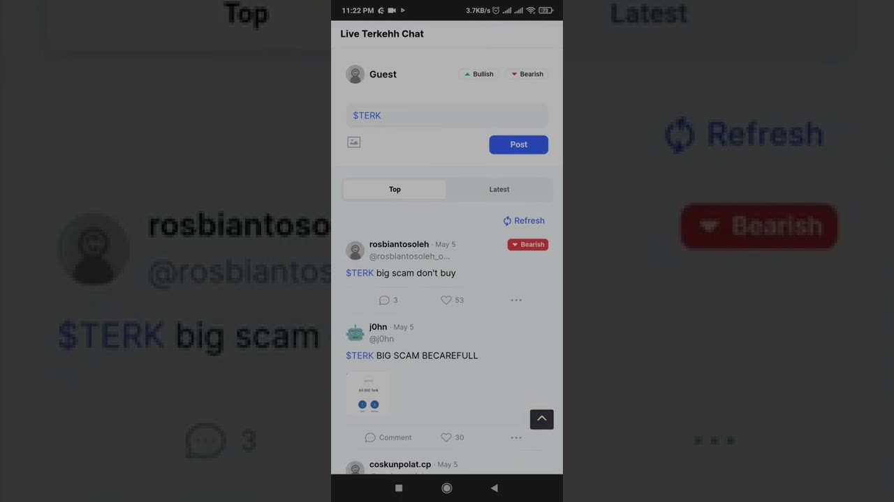 فوری فوری از ارز ترک TERKEHH TOKEN