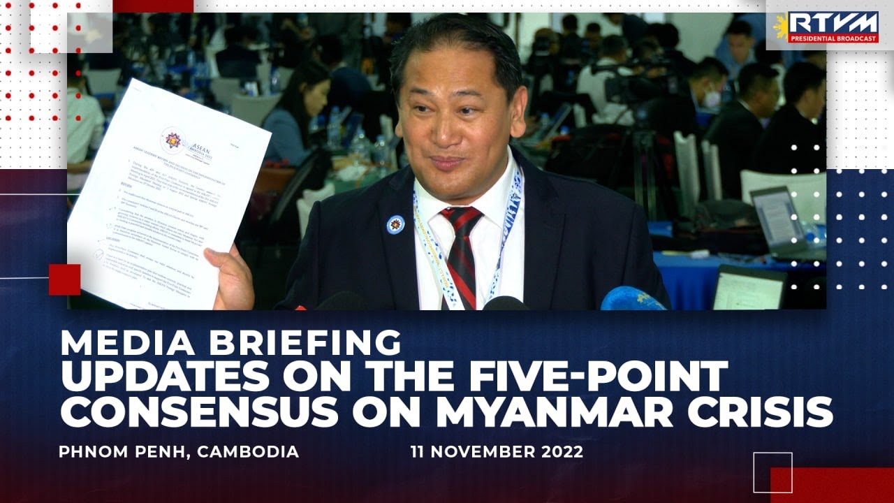 Media Briefing: Update on the Five-Point Consensus on Myanmar Crisis 11/11/2022
