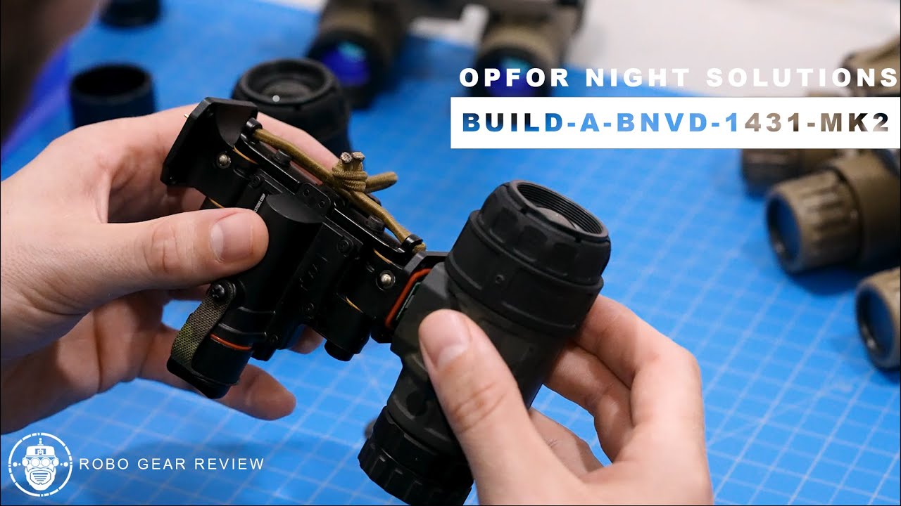 Robo Gear Build: BNVD 1431 Mk2 Tube/Lens Swap - How Nightvision is Built