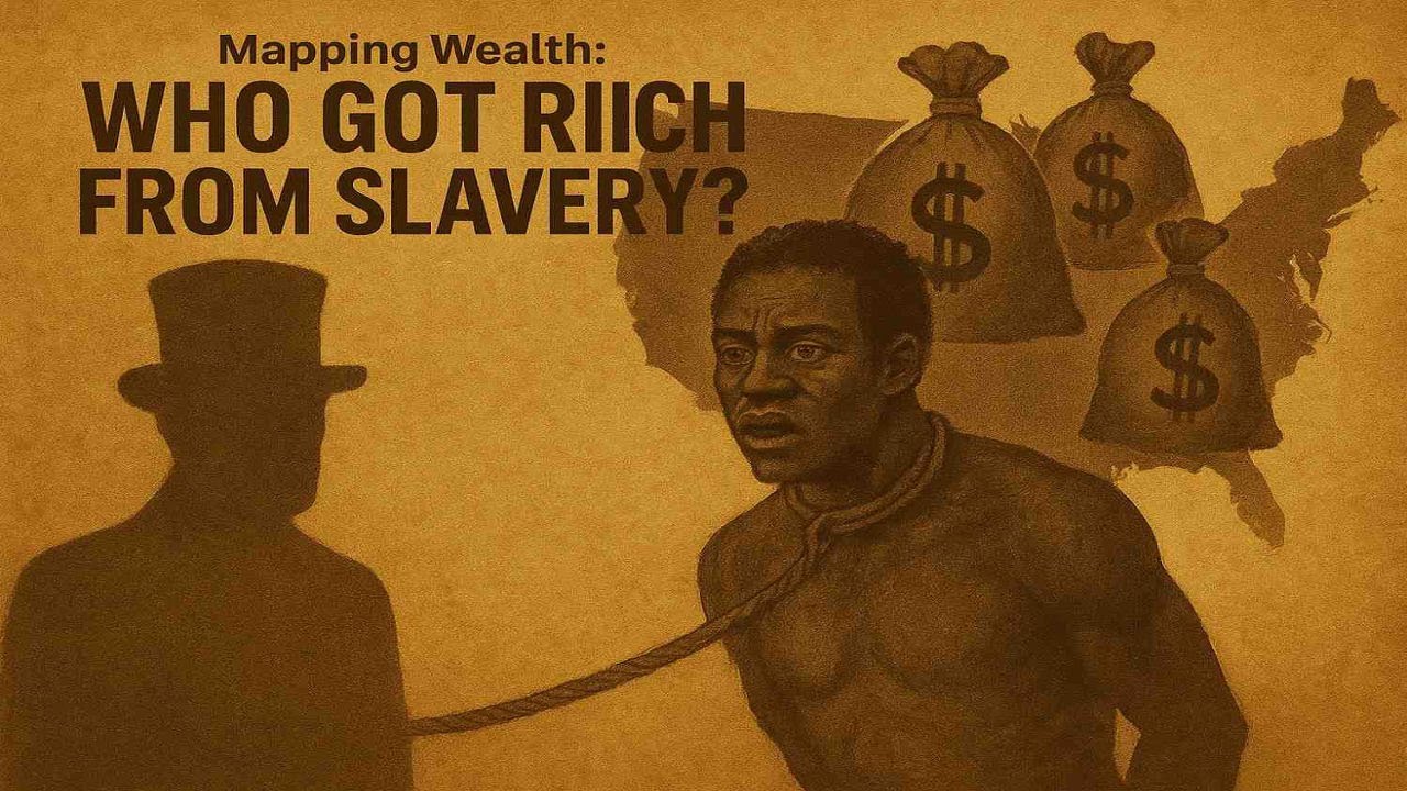 Mapping Wealth: Who Got Rich from Slavery?