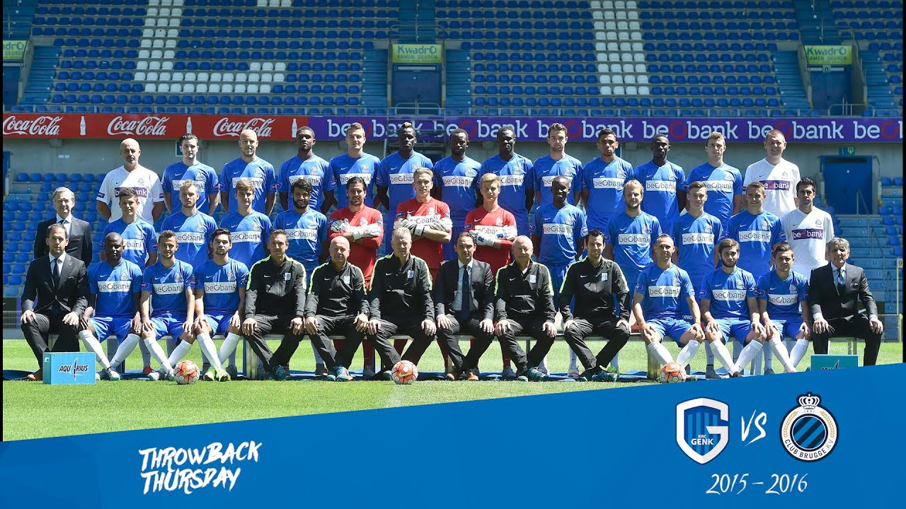 Throwback  2015-2016:  KRC Genk-Club Brugge