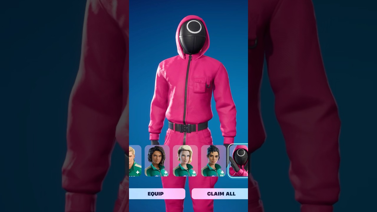 How To Get Squid Games Guard Skin For FREE! (Fortnite)