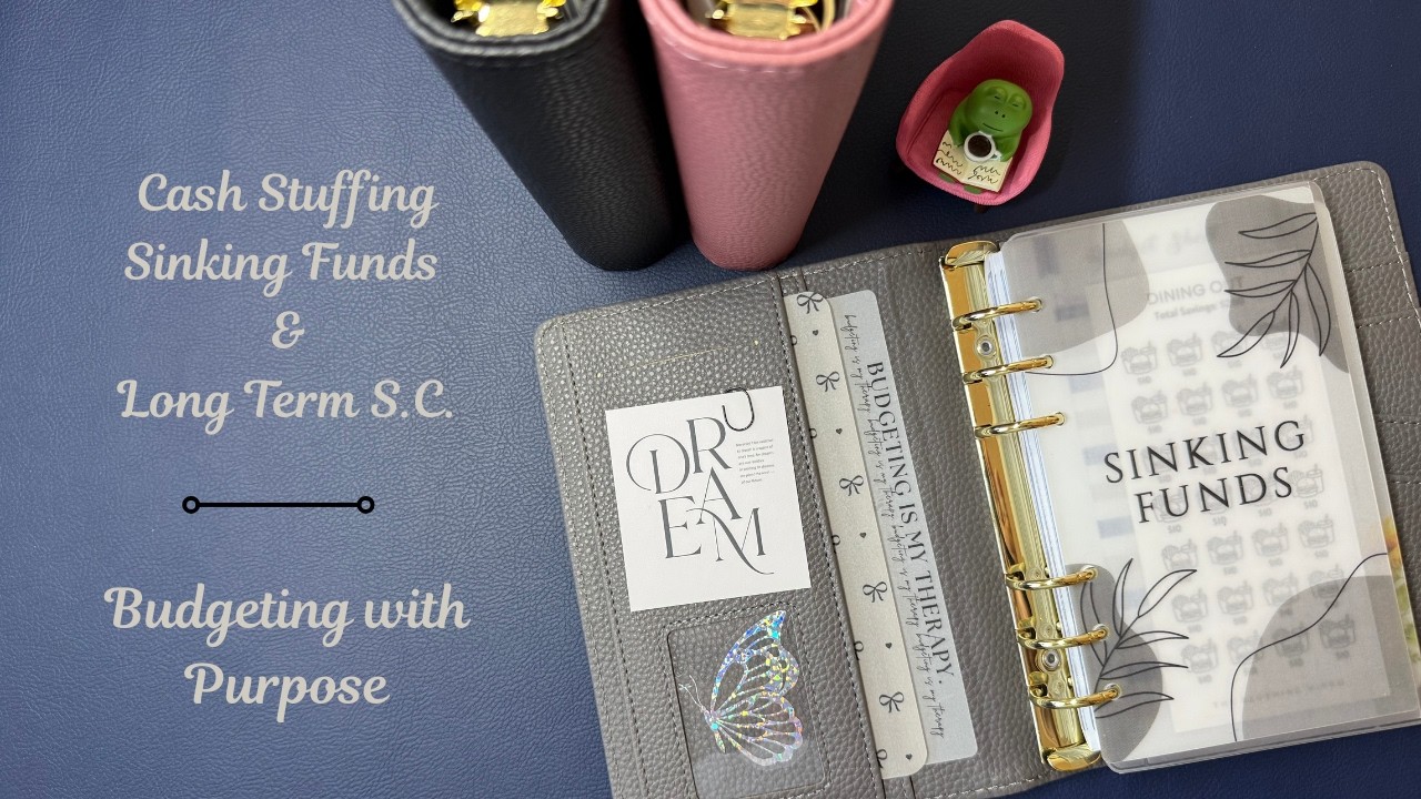 Happy Friday!!  Cash stuffing $755 in Sinking Funds and Longterm SC.