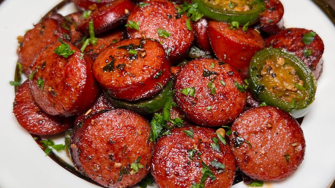 Easy Sausage Recipe | Polska Kielbasa Recipe | Smoked Sausage