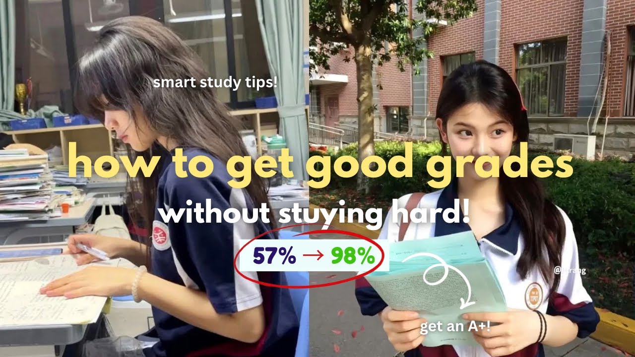 How to Get Good Grades Without Studying Hard | Smart Study Tips 📚📌