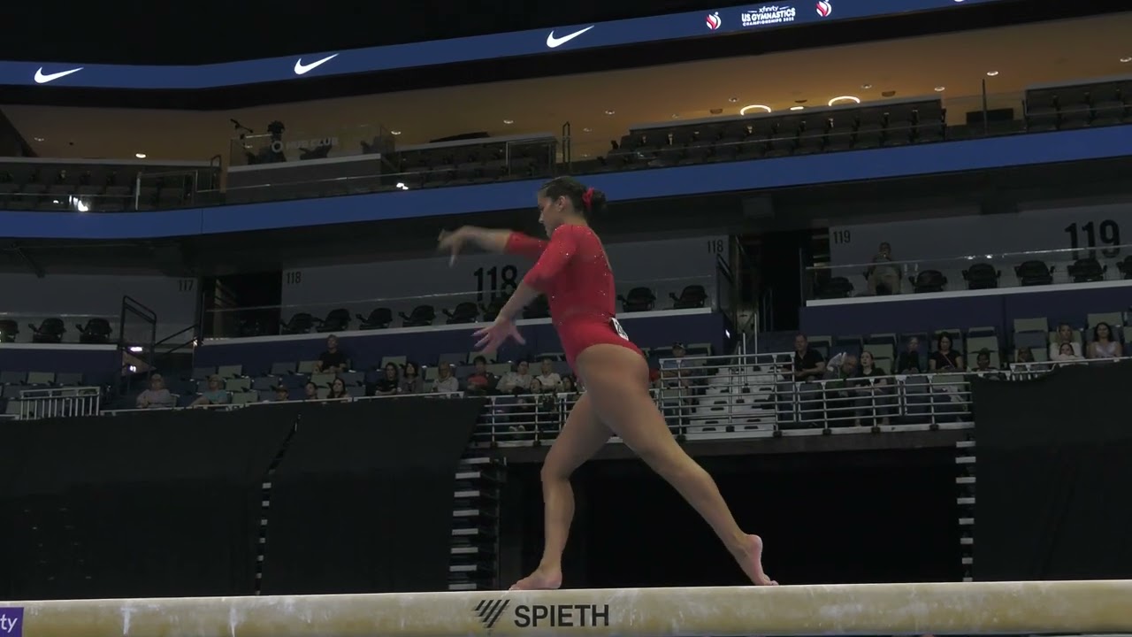 Izzy Stassi -  Balance Beam -  2025 Xfinity U.S. Championships  - Senior Women Day 1