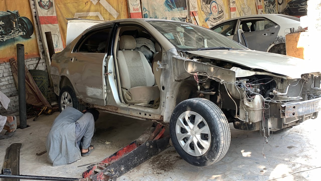 Full Restoration toyota Corolla repair auto master technician 