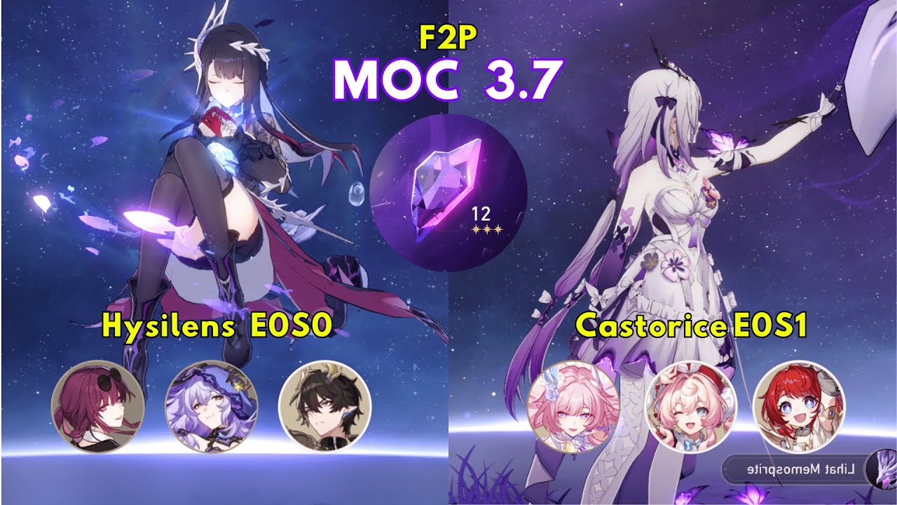 [F2P] Hysilens E0S0 x Castorice E0S1 | MoC 3.7 | Honkai: Star Rail