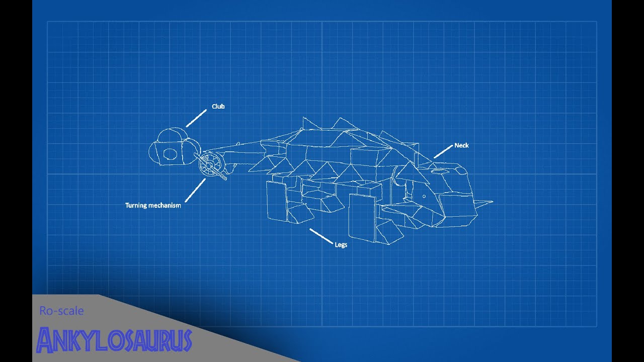 Roblox | Plane Crazy | Ro-scale Ankylosaurus Tutorial
