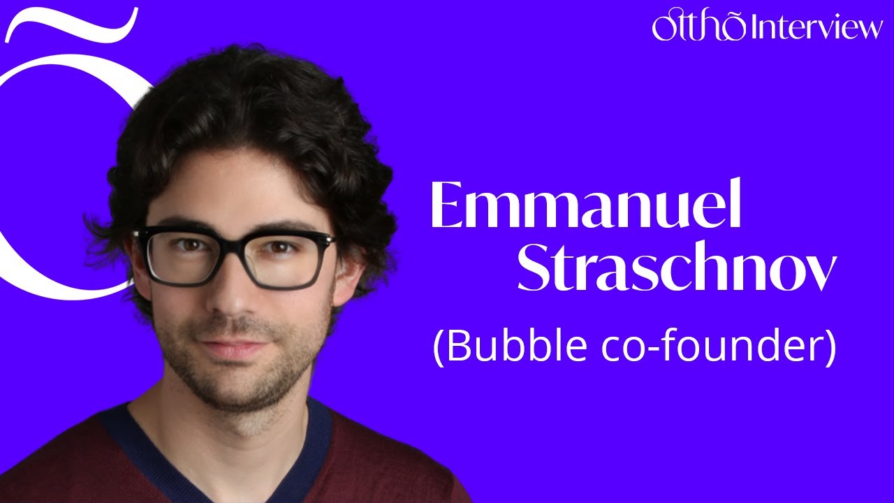 L'Ottho Interview d'Emmanuel Straschnov, cofondateur de Bubble
