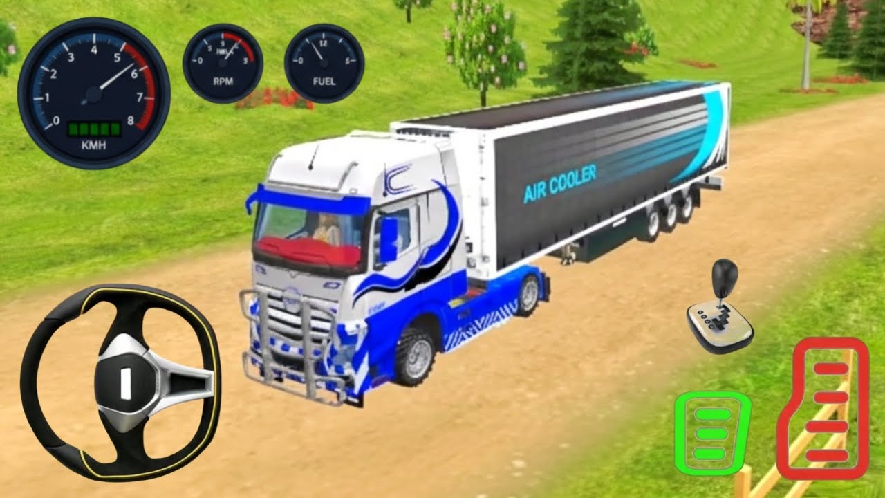 Driving my Beautiful Truck With trailer