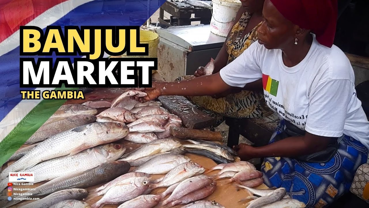 Banjul Women Market The Gambia