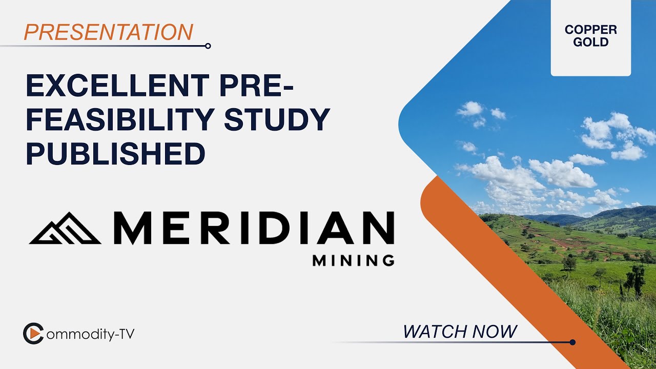 Meridian Mining: Pre-Feasibility Study for Caba&ccedil;al Shows Outstanding Economic Efficiency