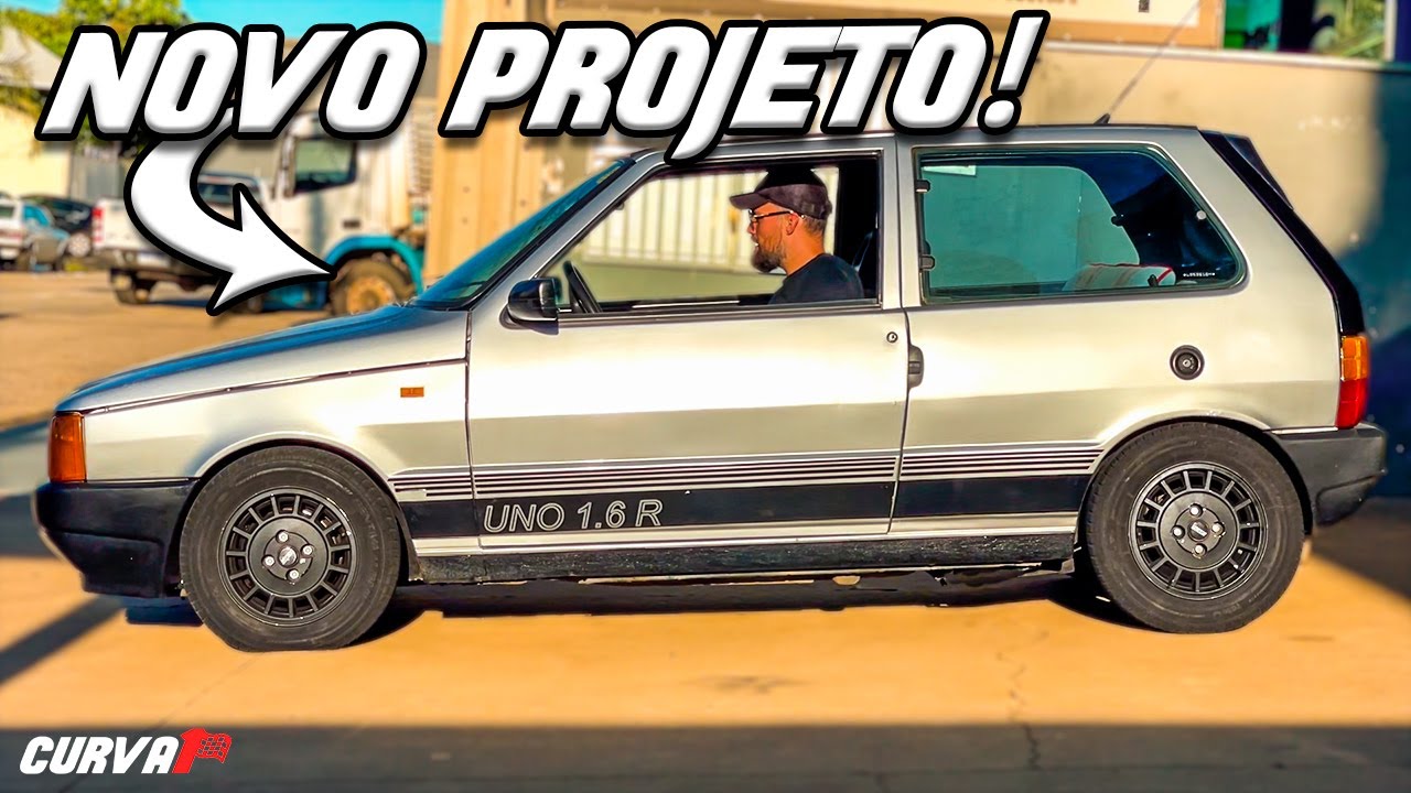 FUI BUSCAR O CARRO NOVO!!                          FIAT UNO 1.6R ASPIRADO 🔥