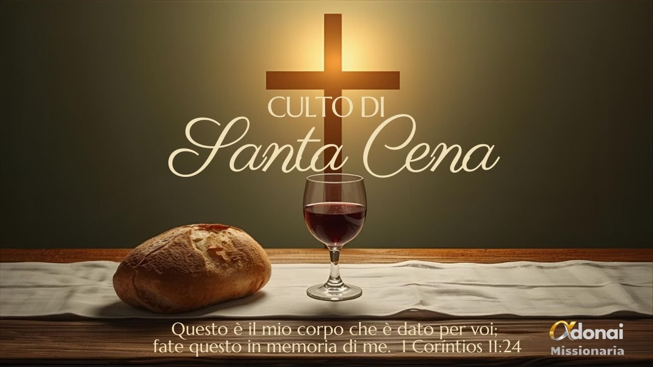 Culto di Santa Cena - Predicatore Presb. Gabriel Alarcon (Esodo 17:8-16) | Chiesa Adonai Missionaria