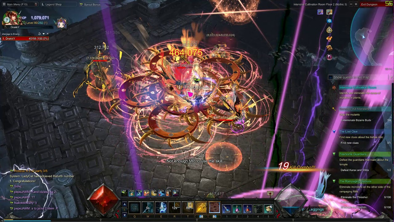 MU Legend - Cultivation Room Speedrun (Spellbinder)