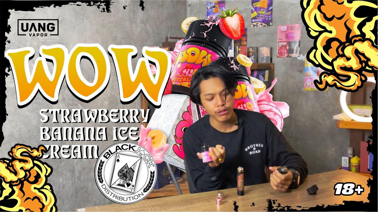 JADI TIGA VARIAN RASA GILA!!! | REVIEW L1QU1D WOW BY BLACKJACK DISTRIBUTION