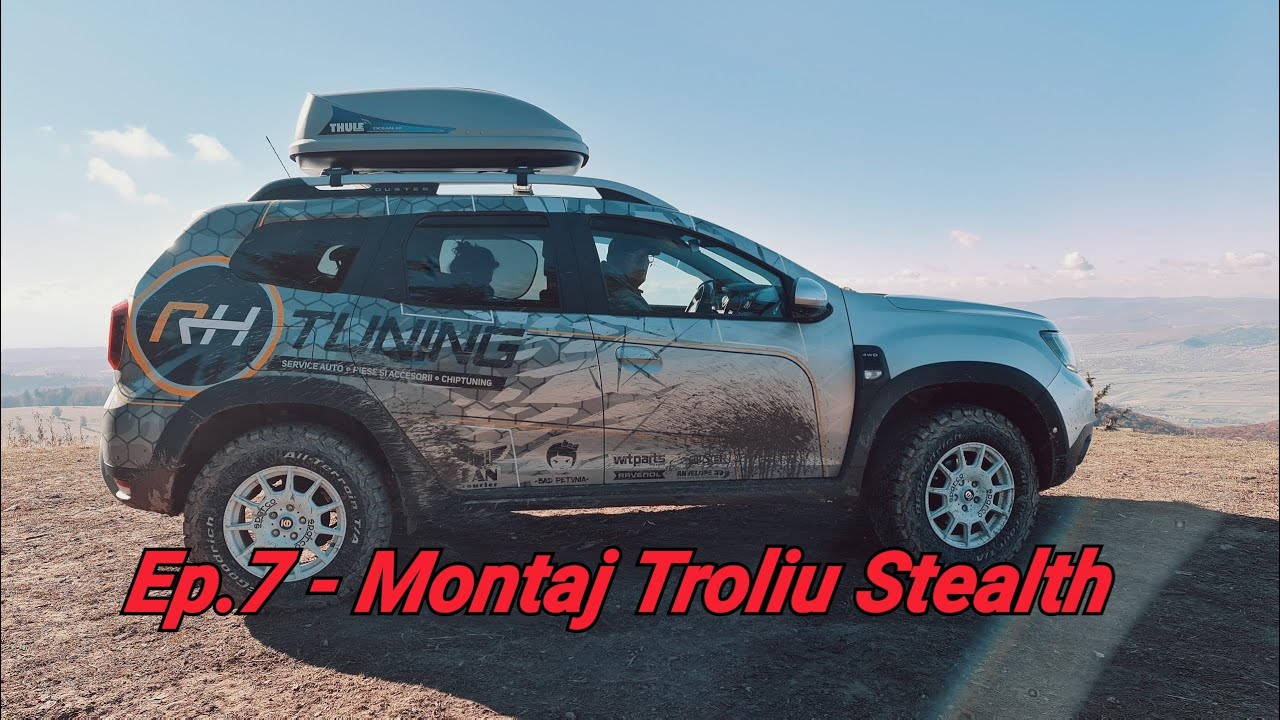 Ep.7 - Montaj troliu Stealth 4500 RH Tuning - Duster Project - Mudster parts