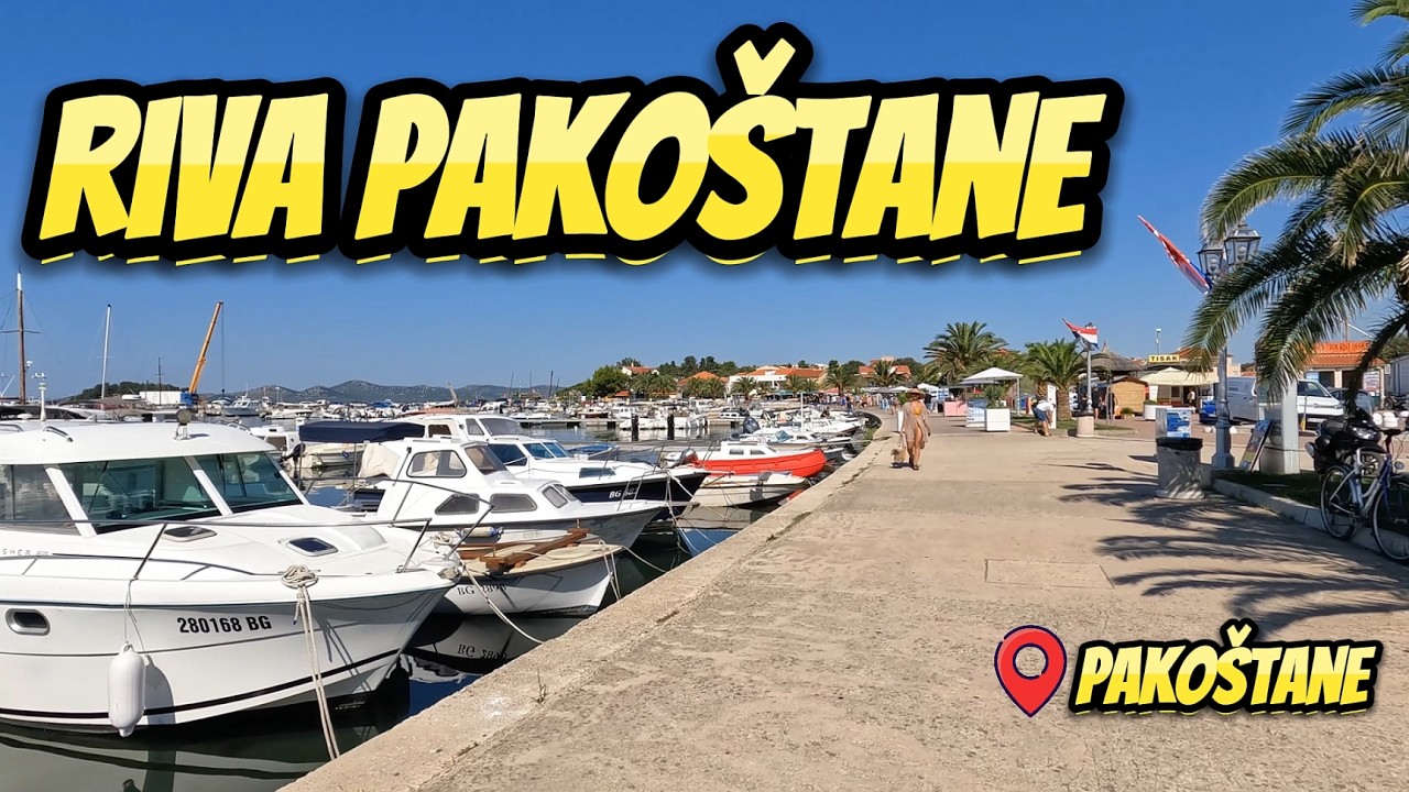Why Everyone Falls in Love with Pakoštane’s Riva? #pakoštane #rivapakoštane #visitcroatia