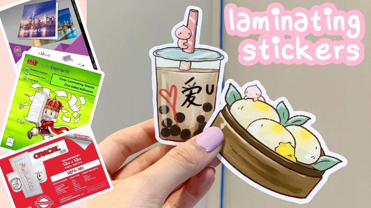 💧 Self-Laminating Sheet Comparison for Decal Stickers 💧